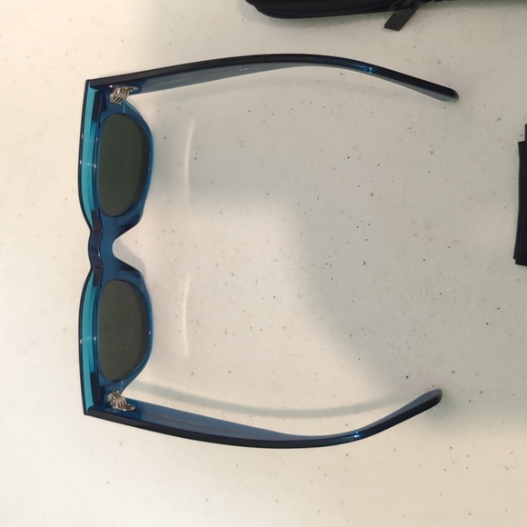 New Celine Paris women's designer blue frame sunglasses - Picture 4 of 10